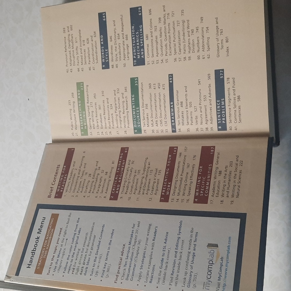 The Longman Handbook for Writes and Readers Peasrson sixth edition - Picture 2 of 4